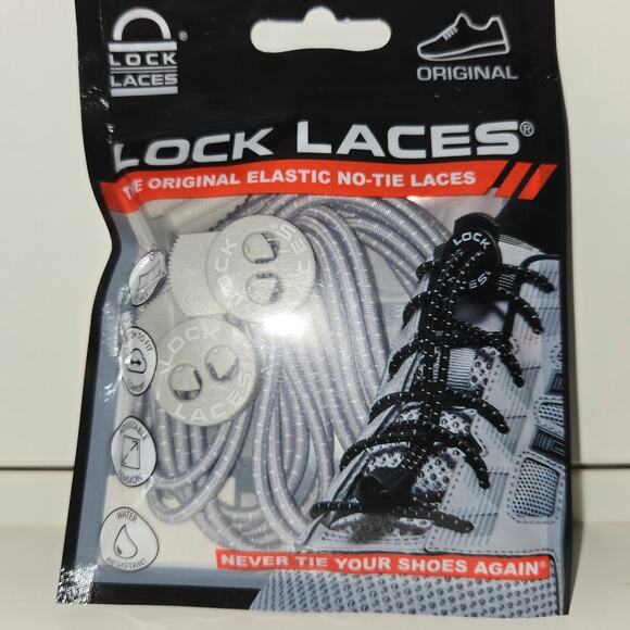 Original Lock Laces NIB Cool Gray - Picture 1 of 2